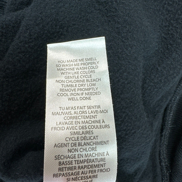 Travis Mathew Pullover Large Black Quarter Zip Fleece Lined Activewear Comfort - Picture 10 of 11